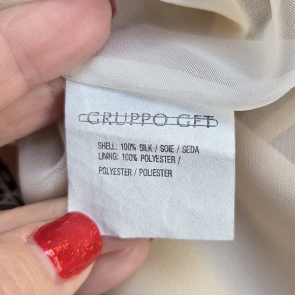 Emanuel Ungaro Vintage Silk Wrap Skort - Picture 7 of 8